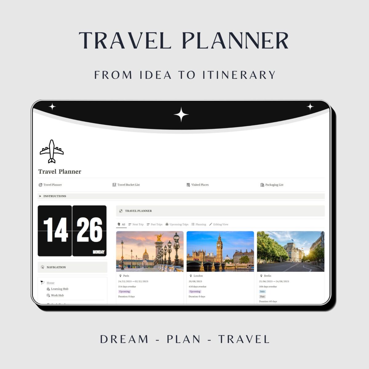 Notion life planner