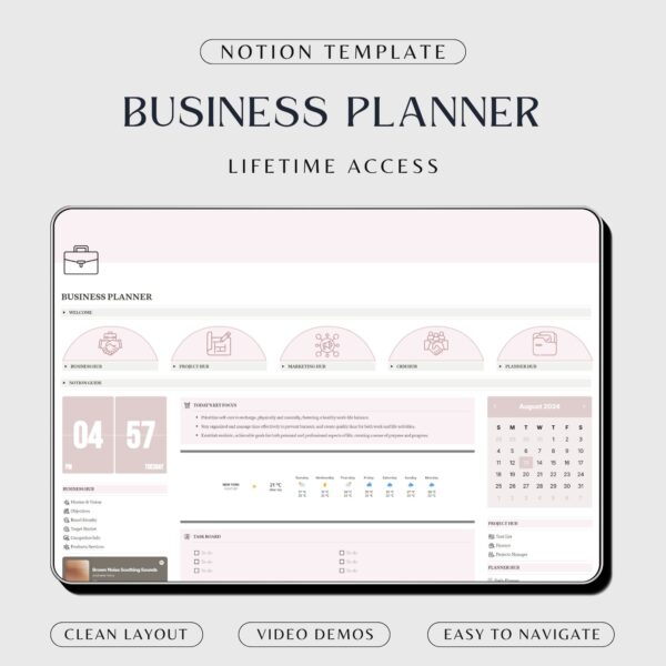 Notion Business Management Template